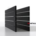 Планкен для забора 120 mm RAL 9005 – покрытие полиэстер, толщина 0,45 мм в Белореченске | фото 3
