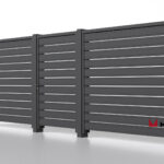Планкен для забора 120 mm RAL 7024 – покрытие полиэстер, толщина 0,45 мм в Белореченске | фото 5