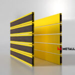 Планкен для забора Printec под дерево 120 mm RAL 1018 – покрытие полиэстер, толщина 0,45 мм в Белореченске | фото 3