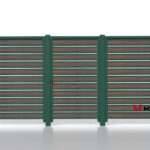 Планкен для забора Printec под дерево 120 mm RAL 6005 – покрытие порошковое, толщина 0,45 мм в Белореченске | фото 6