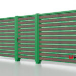 Планкен для забора Printec под дерево 120 mm RAL 6010 – покрытие порошковое, толщина 0,45 мм в Белореченске | фото 5