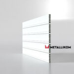 Планкен для забора ранчо 120 mm RAL 9003 – покрытие порошковое, толщина 0,45 мм в Белореченске | фото 2