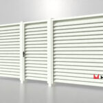 Ламели для забора жалюзи Elite S RAL 9010 – покрытие матовое, толщина 0,45 мм в Белореченске | фото 5
