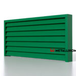 Ламели для забора жалюзи Premium U RAL 6002 – покрытие матовое, толщина 0,45 мм в Белореченске | фото 2