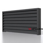 Ламели для забора жалюзи Premium U RAL 7024 – покрытие матовое, толщина 0,45 мм в Белореченске | фото 3