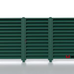 Ламели для забора жалюзи Royal Z RAL 6005 двустороннее покрытие порошковое, толщина 0,45 мм в Белореченске | фото 7
